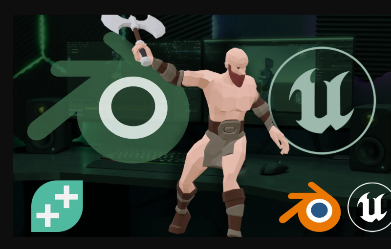 From Blender to Unreal: Game-Ready Assets, Characters and Animation by Stephen Woods (Premium)