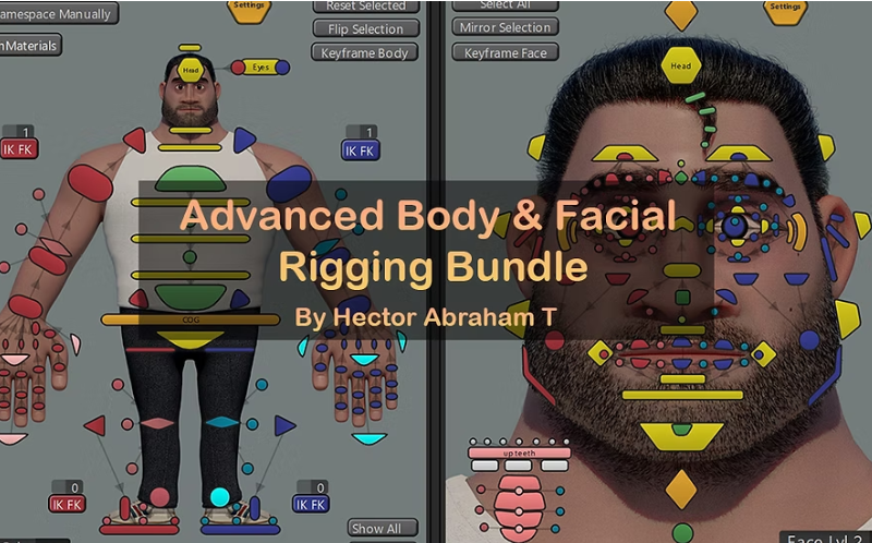 HatRigs – Bundle – Advanced Body and Facial rigging workshops (2026) (Premium)