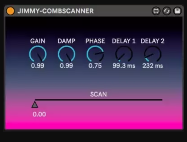 Jimmy Combscanner Max for Live Device AMXD (Premium)