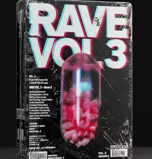 Loopsy RAVE Vol.3 Serum Presets MiDi (Premium)