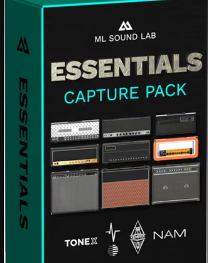 ML Sound Lab Essentials Capture Pack Irs Kemper NAM Neural DSP ToneX Profiles (Premium)