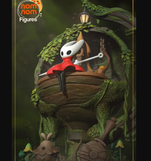 Nomnom Figures – Hornet from Hollow Knight – 3D Print Model STL  (Premium)