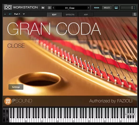 PSound Grand Coda for UVI Workstation (incl. R2RUVI file) (Premium)