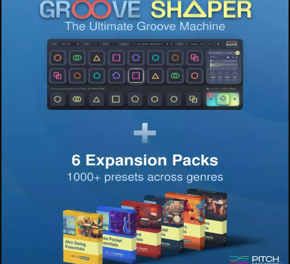 Pitch Innovations Groove Shaper Bundle 1.2.0 macOS [HCiSO]  (Premium)