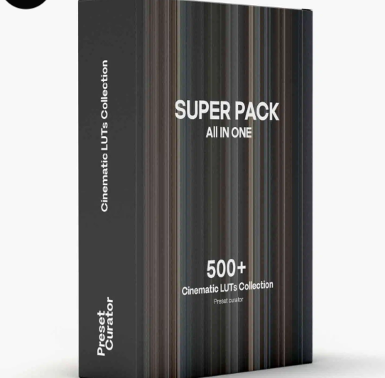 Preset Curator – Super Pack Cinematic LUT Collection (Premium)