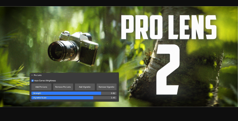 Pro Lens v2.2 for Blender (Premium)