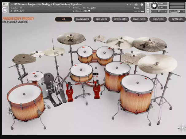 RS Drums Progressive Prodigy Simen Sandnes Signature KONTAKT (Premium)