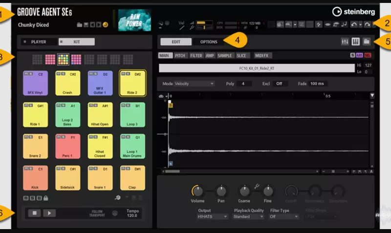 GetGood Drums GGD Federico Paulovich Midi Pack MiDi  (Premium)