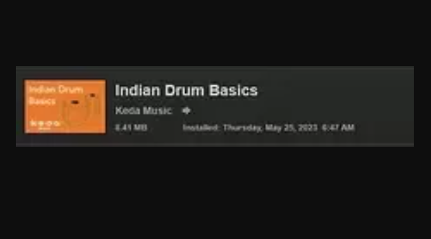 Steinberg Indian Drum Basics (Premium)