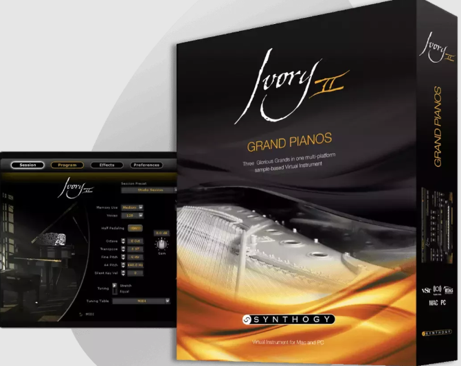 Synthogy Ivory II Grand Pianos (Premium)