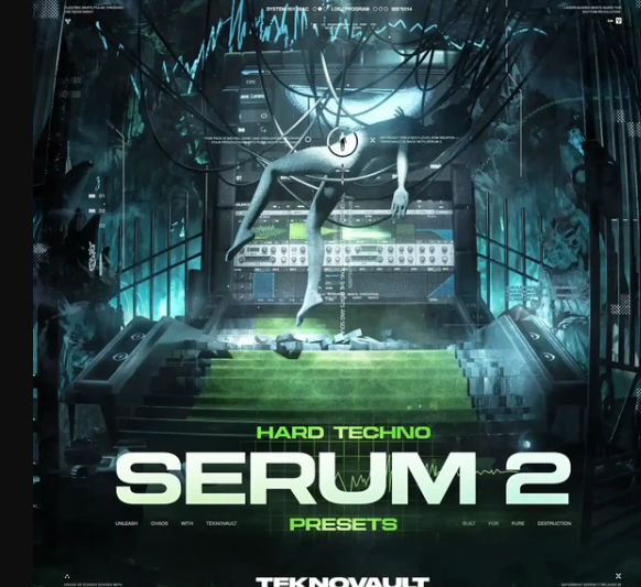 Teknovault Serum 2 Hard Techno Presets (Vol. 1) Serum 2 Presets MiDi-  (Premium)