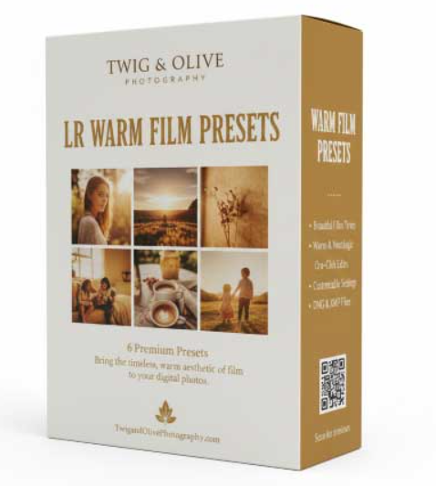 Twig & Olive Photography – LR Warm Film Presets  (Premium)