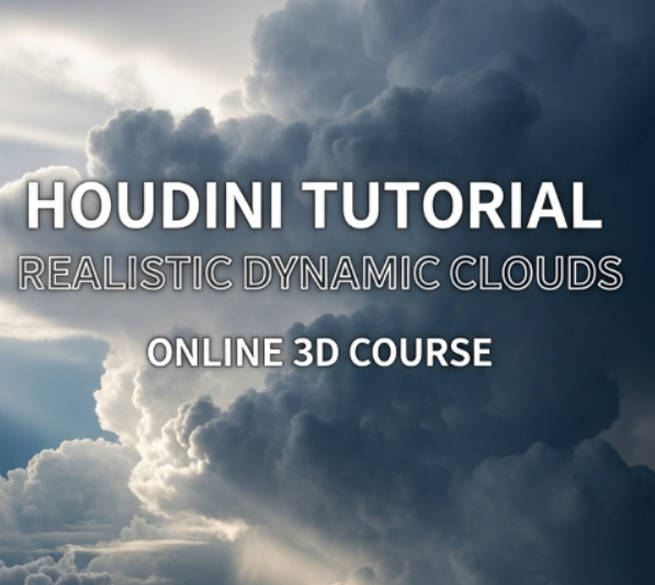 VFX Grace – Houdini Tutorial | Realistic Dynamic Clouds (Premium)