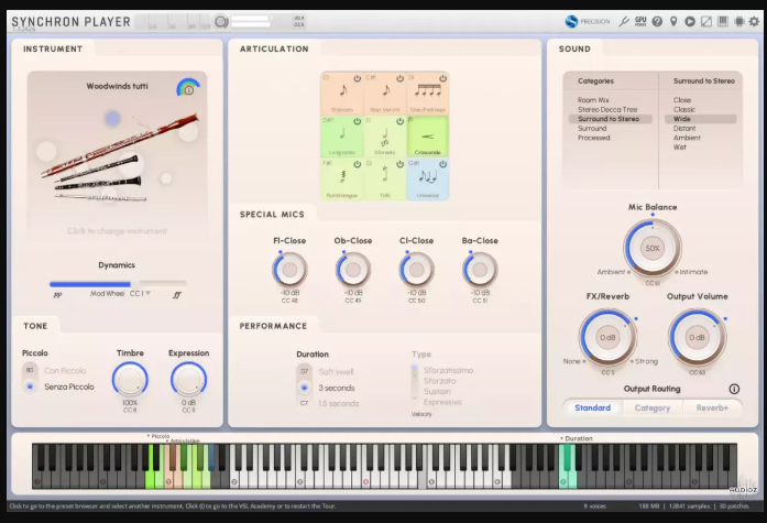 VSL Big Bang Orchestra Woodwinds v1.1 for Synchron Player (Premium)
