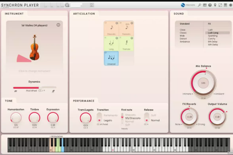 VSL Synchron Prime Strings I v1.1 for Synchron Player (Premium)