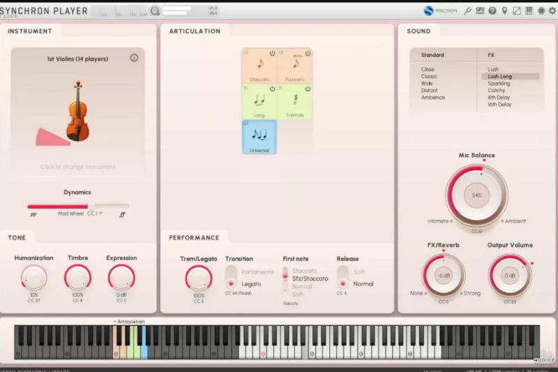 VSL Synchron Prime Strings II v1.1 for Synchron Player (Premium)
