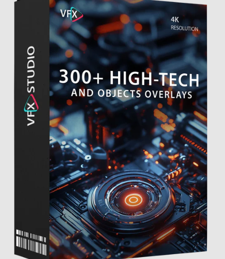 VfxStudio – 300+ High-Tech and Objects Overlays  (Premium)