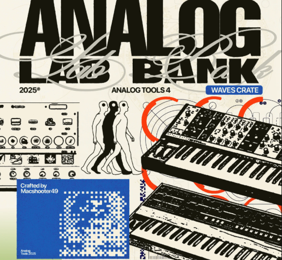 Waves Crate Analog Tools 4 Analog Lab and Production Suite WAV Analog Lab Bank (Premium)