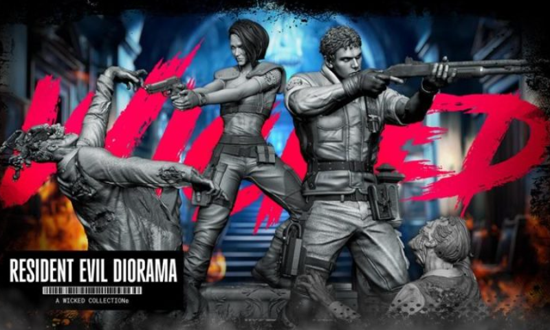 Wicked – Diorama Resident Evil – 3D Print Model STL (Premium)