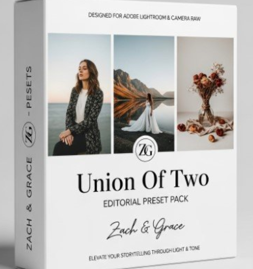 Zach & Grace – Union Of Two Editorial Preset Pack (Premium)