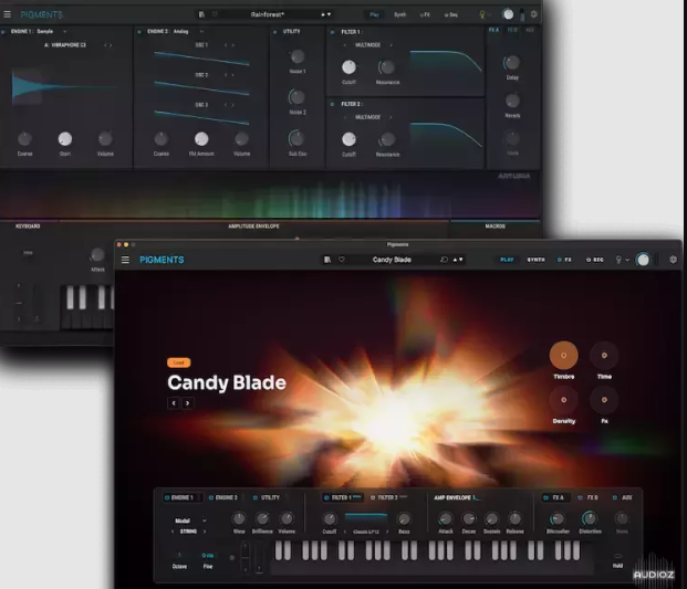 Arturia Pigments v7.0.0 6447 U2B Mac (Premium)