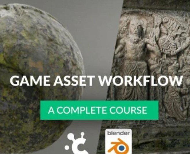 Creative Shrimp – Game Asset Workflow: A Complete Blender Guide (Premium)