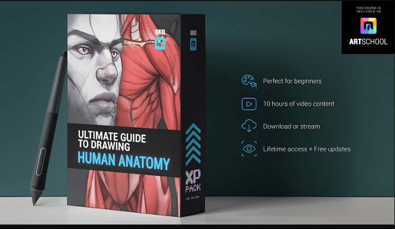 Cubebrush – Marc Brunet – ULTIMATE Anatomy (Premium)