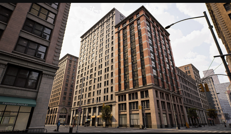 Downtown – City Pack (4.25 – 4.27 and 5.0 – 5.7) for Unreal Engine (Premium)