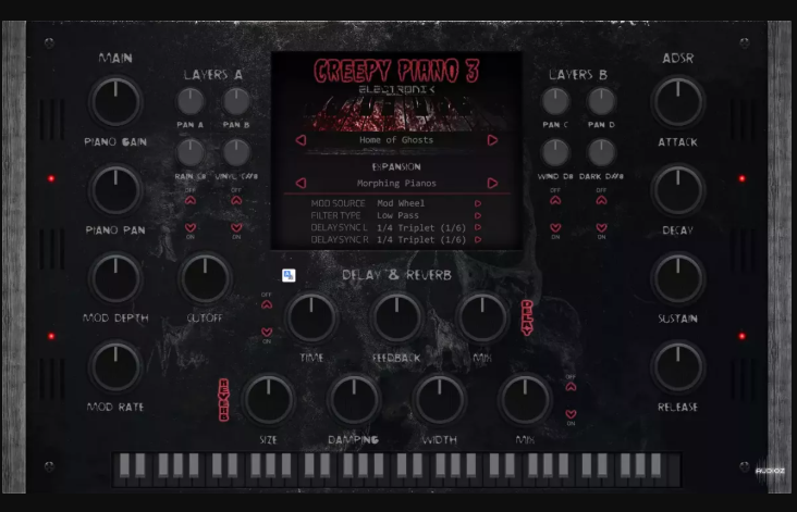 Electronik Sound Lab CREEPY PIANO 3 RETAiL [WiN/OSX] (Premium)