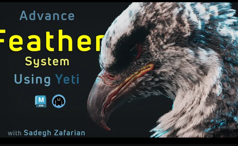 FlippedNormals – Advance Feather System Using Yeti (Premium)