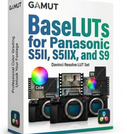 Gamut – BaseLUTs for Panasonic S5II, S5IIX, and S9 (Premium)