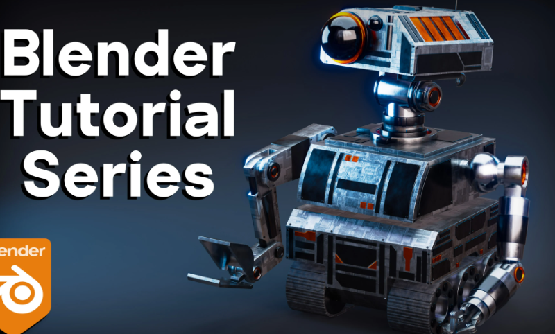 Gumroad – Ryan King Art – Sci-Fi Construction Robot (Blender Tutorial Series) (Premium)