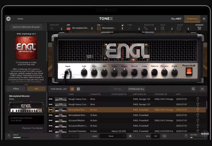 IK Multimedia ENGL Ampthology Vol 1 Signature Collection for TONEX TXP (Premium)