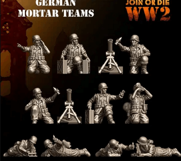 Join or Die WW2 – German Army Pack – 3D Print Model (Premium)