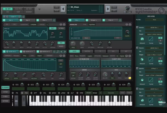 KV331 Audio SynthMaster v3.4.5 macOS (Premium)