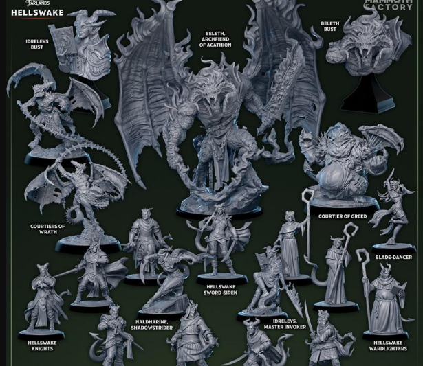 Mammoth Factory – Hellswake October 2025 – 3D Print Model STL (Premium)