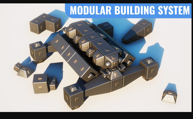 Modular Building System (5.1+) for Unreal Engine  (Premium)