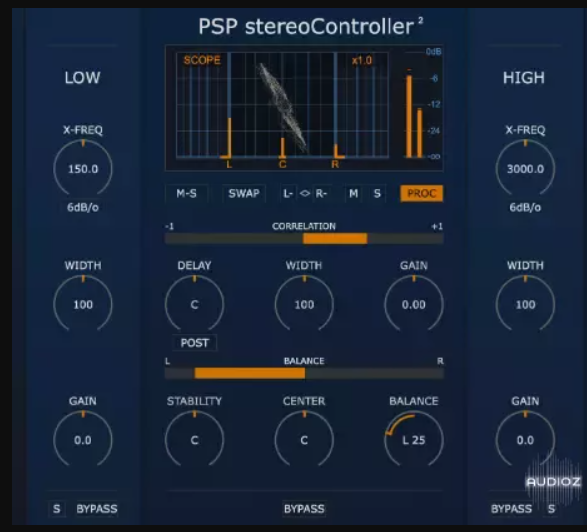 PSPaudioware PSP stereoController2 v2.0.2 (Premium)