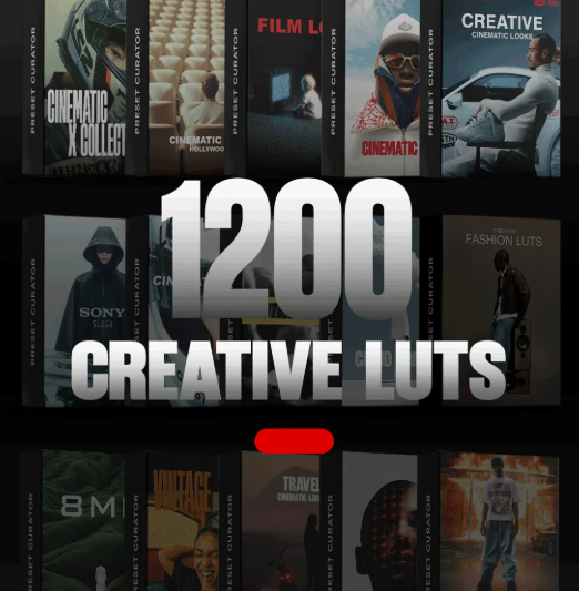 Presetcurator – 1200+ Creative Cinematic LUTs Master Bundle (Premium)