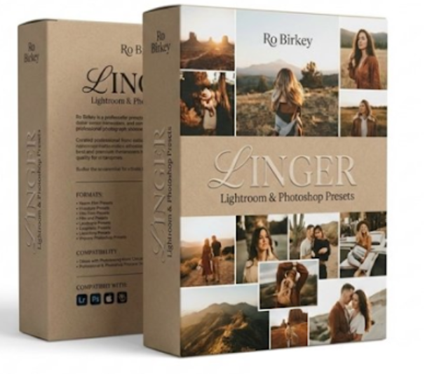 Ro Birkey – Linger Lightroom & Photoshop Presets (Premium)