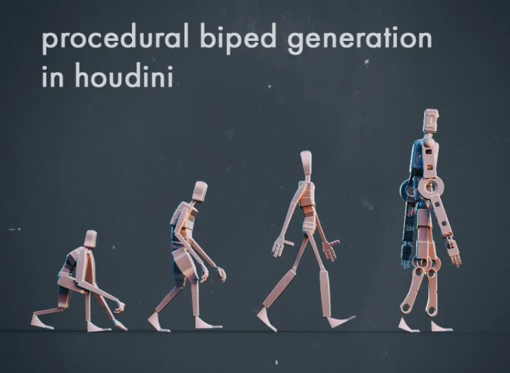 Rohan Dalvi – Procedural Biped Generation in Houdini  (Premium)