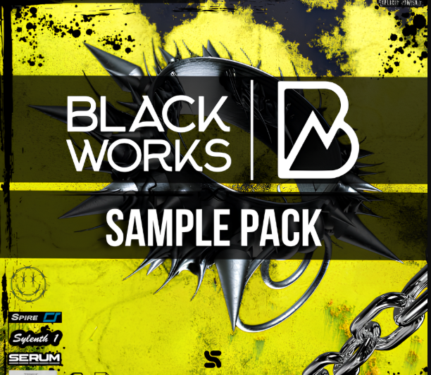 Samples Revolution BLACKWORKS Hard Techno & Shranz Sample Pack FULL BUNDLE WAV MiDi Sylenth1 Serum Presets (Premium)