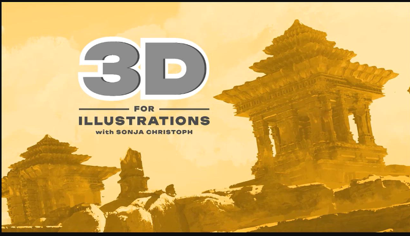 Schoolism – Sonja Christoph – 3D For Illustrations (premium)