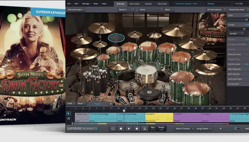 Toontrack The Drum Factory SDX (SOUNDBANK)  (Premium)