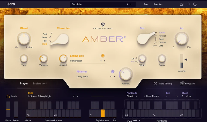 UJAM Virtual Guitarist AMBER 2 v2.3.1-R2R  (Premium)
