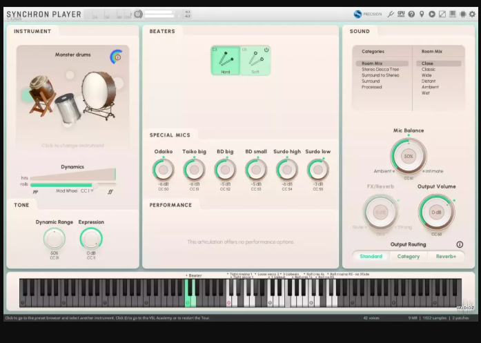 VSL Big Bang Orchestra Percussion v1.1 for Synchron Player (Premium)