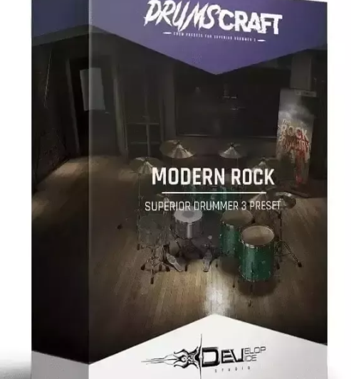 Develop Device Modern Rock: Superior Drummer 3 Preset (Premium)