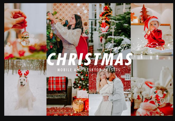 Filtergrade – Christmas Lights Lightroom Presets (Premium)