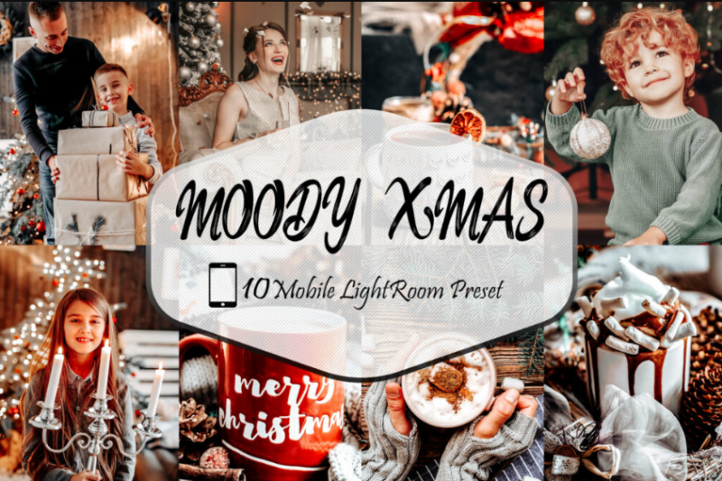 Filtergrade – Moody Xmas Lightroom Presets ,Action and ACR (Premium)