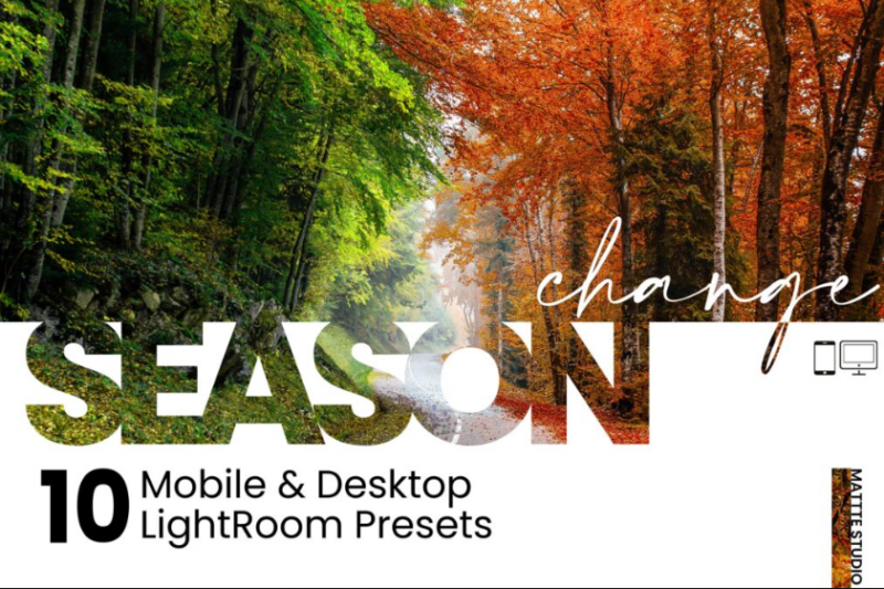 Filtergrade – Season Change Lightroom Presets + Actions And ACR Presets (Premium)